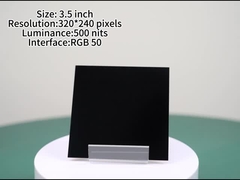 3.45 ইঞ্চি কাস্টম ক্যাপাসিটিভ টাচ প্যানেল রেজোলিউশন 800 * 480 পিক্সেল উজ্জ্বলতা 500 নিট উচ্চ উজ্জ্বলতা